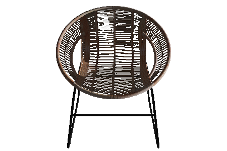 wicker_chair_low_poly_free_download