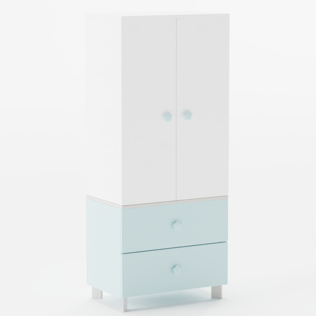 cabinet-656364_frame_blue_white