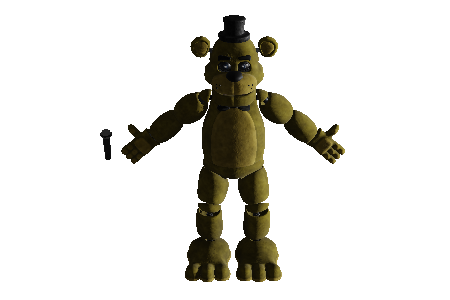 fnaf_1_golden_freddy_rigged