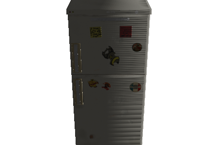 refrigerator_low-poly