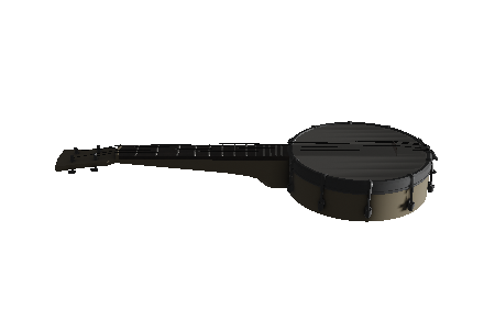 realistic_banjo_model