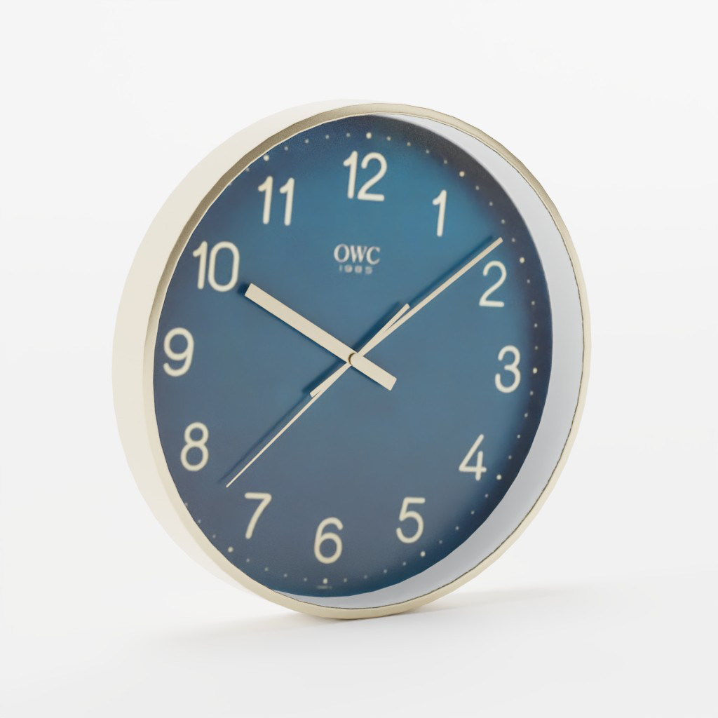 clock-noise_free_shinee_gold_slim_metal_frame_wall